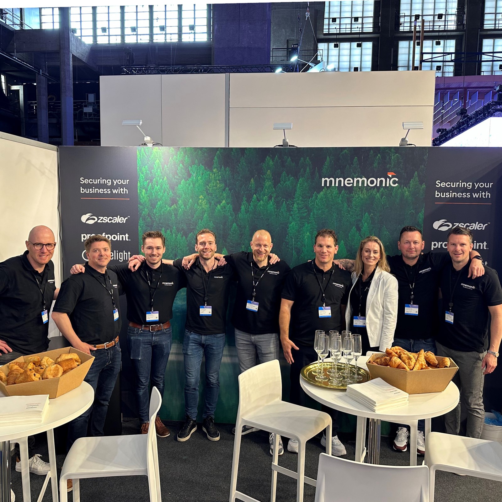 mnemonic team at Cybersec Europe 2024