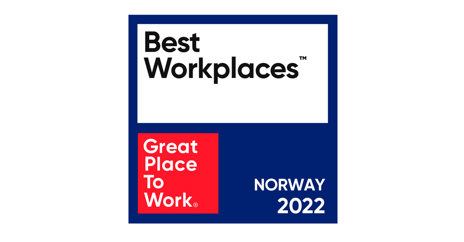 best workplace norway 2022 logo